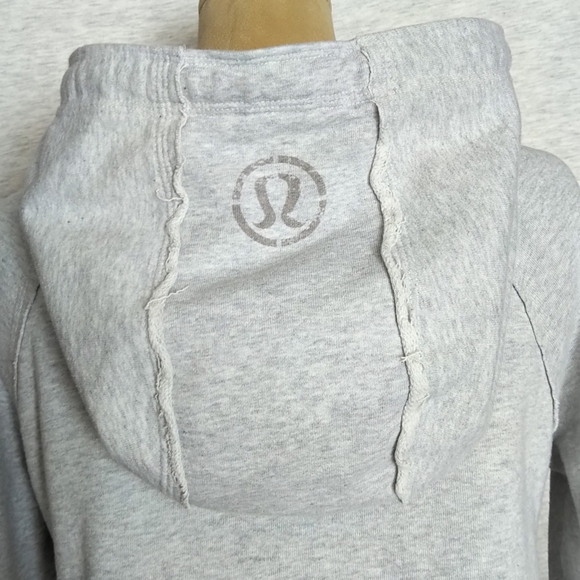 Lululemon Effortless Hoodie - Static Mid Grey - Picture 7 of 9